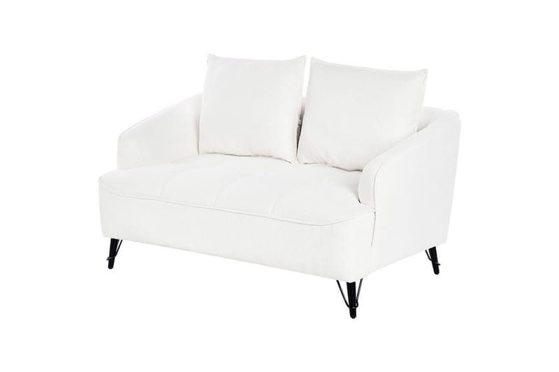 Soffgrupp Hobro Vit/Svart - Vit - Möbler - Soffa - Soffgrupp