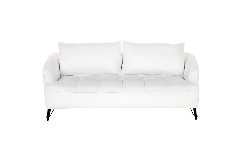 Soffgrupp Hobro Vit/Svart - Vit - Möbler - Soffa - Soffgrupp