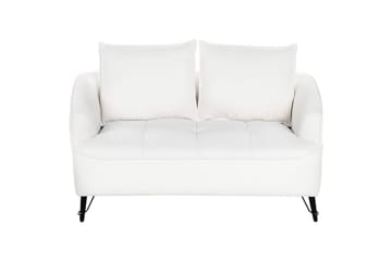 Soffgrupp Hobro Vit/Svart - Vit - Möbler - Soffa - Soffgrupp