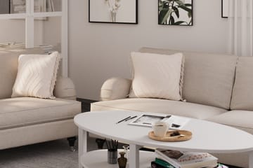 Howard Classic Soffgrupp 3-sits + 2-sits Soffa + Fåtölj i Tyg - Beige - Möbler - Soffa - Soffgrupp - Howard soffgrupp