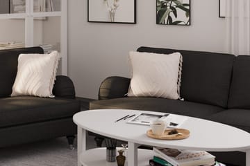 Howard Classic Soffgrupp 3-sits + 2-sits Soffa + Fåtölj i Tyg - Mörkgrå - Möbler - Soffa - Soffgrupp - Howard soffgrupp