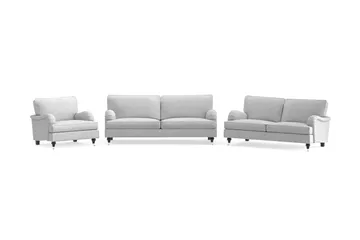 Howard Classic Soffgrupp 3-sits + 2-sits Soffa + Fåtölj i Tyg