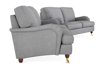 Howard Lyx Soffgrupp 3-sits + 2-sits Tygsoffa - Ljusgrå - Möbler - Soffa - Soffgrupp - Howard soffgrupp