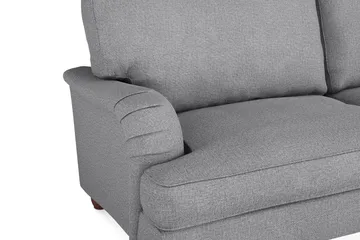 Howard Lyx Soffgrupp 3-sits + 2-sits Soffa + Fåtölj i Tyg - Ljusgrå - Möbler - Soffa - Soffgrupp - Howard soffgrupp