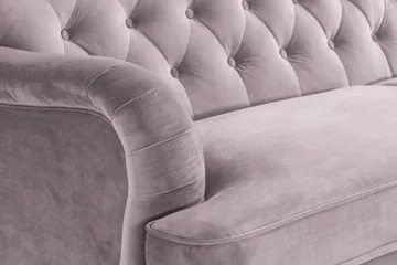 Howard Riviera Soffgrupp 3-sits + 2-sits Soffa + Fåtölj + Fotpall i Sammet - Lila - Möbler - Soffa - Soffgrupp - Howard soffgrupp