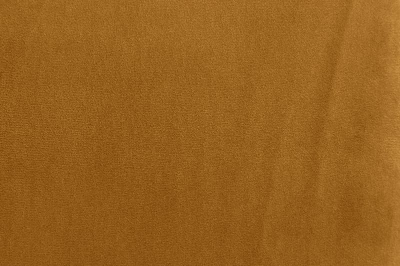 Howard Riviera Soffgrupp 3-sits + 2-sits Soffa + Fåtölj + Fotpall i Sammet - Mörkgul - Möbler - Soffa - Soffgrupp - Howard soffgrupp