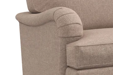 Howard Classic Soffgrupp 3-sits + 2-sits Soffa + Fåtölj + Fotpall i Tyg - Mörkbeige - Möbler - Soffa - Soffgrupp - Howard soffgrupp