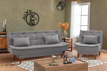 Hunterville Soffgrupp - Grå - Möbler - Soffa - Soffgrupp