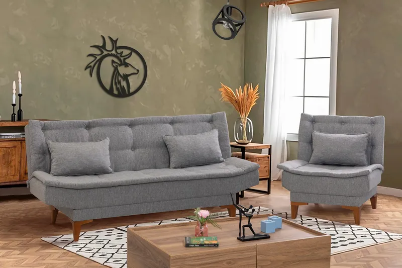 Hunterville Soffgrupp - Grå - Möbler - Soffa - Soffgrupp
