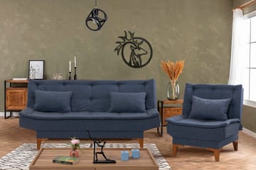 Hunterville Soffgrupp - Mörkblå - Möbler - Soffa - Soffgrupp