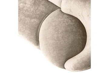 Soffgrupp Kombi-Populär med Pouf - Naturell - Möbler - Soffa - Soffgrupp