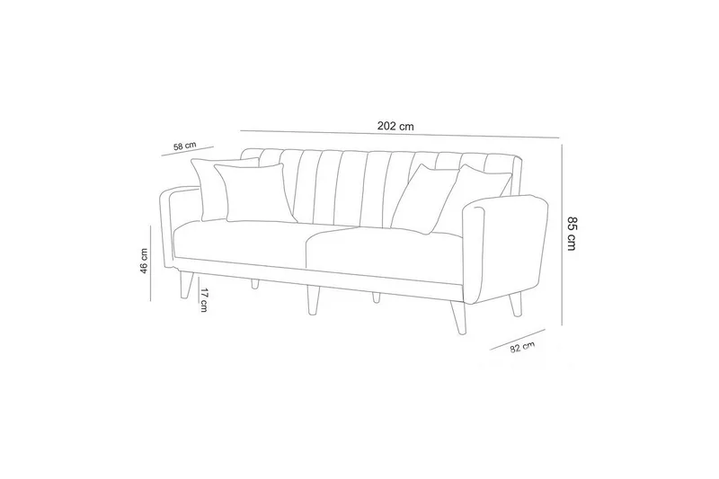 Lepinas Soffgrupp - Grön - Möbler - Soffa - Soffgrupp