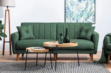 Lepinas Soffgrupp - Grön - Möbler - Soffa - Soffgrupp