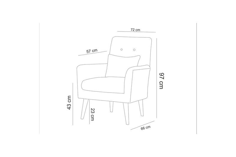 Hunterville Soffgrupp - Antracit - Möbler - Soffa - Soffgrupp