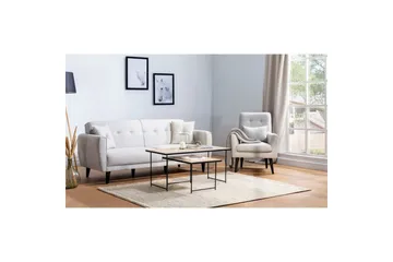 Hunterville Soffgrupp - Mörkgrå - Möbler - Soffa - Soffgrupp