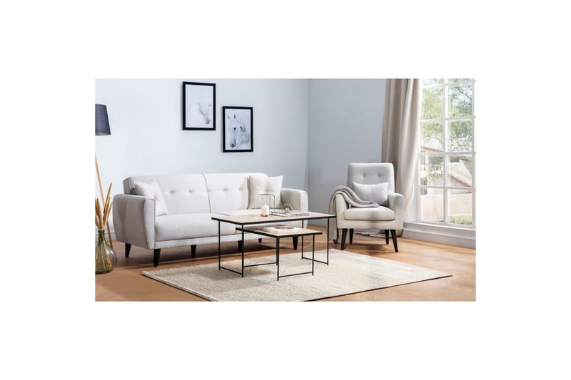 Hunterville Soffgrupp - Mörkgrå - Möbler - Soffa - Soffgrupp