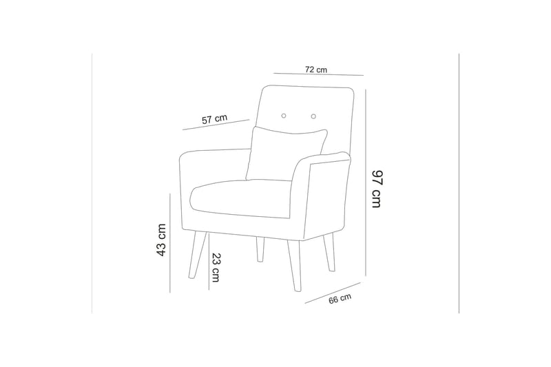 Hunterville Soffgrupp - Mörkgrå - Möbler - Soffa - Soffgrupp