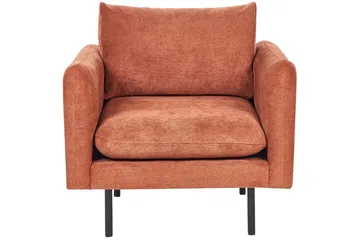 Soffgrupp med fotpall Vinterbro Brun/Svart, Chenille - Brun/Svart, Chenille - Möbler - Soffa - Soffgrupp