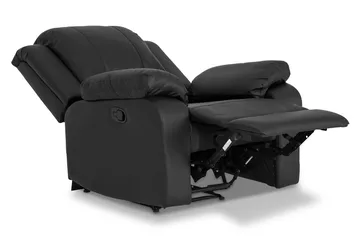 Norbo Soffgrupp 3-sits+2-sits+Fåtölj Konstläder - Svart - Möbler - Soffa - Soffgrupp - Soffgrupp 3 2 1