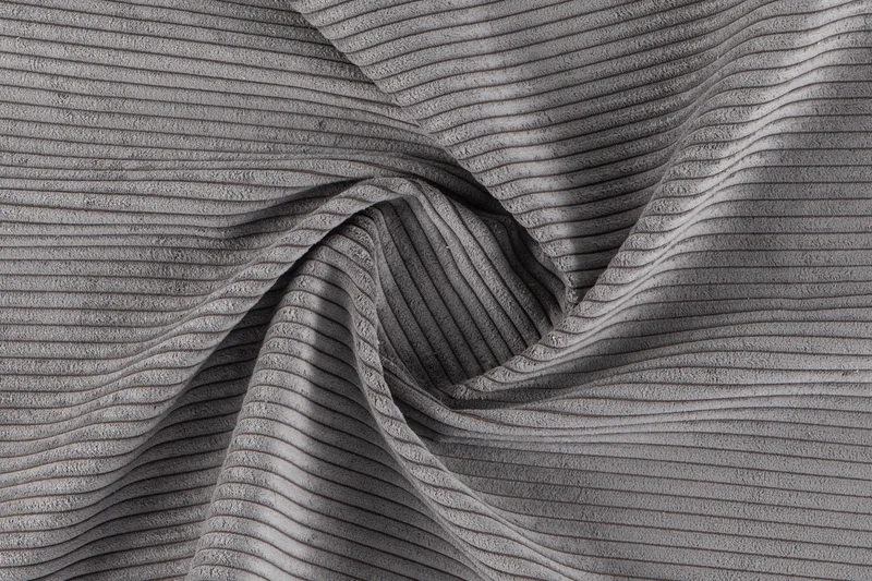 Peppe Soffgrupp 3-sits Soffa + Fåtölj + Fotpall i Manchester - Grå - Möbler - Soffa - Soffgrupp