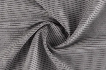 Peppe Soffgrupp 3-sits Vändbar L-formad Divansoffa + Fåtölj + Fotpall i Manchester - Mörkgrå - Möbler - Soffa - Soffgrupp