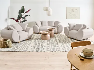 Soffgrupp Ringel - Ljusbeige - Möbler - Soffa - Soffgrupp