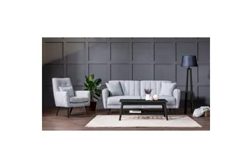 Arianda Soffgrupp - Grå - Möbler - Soffa - Soffgrupp