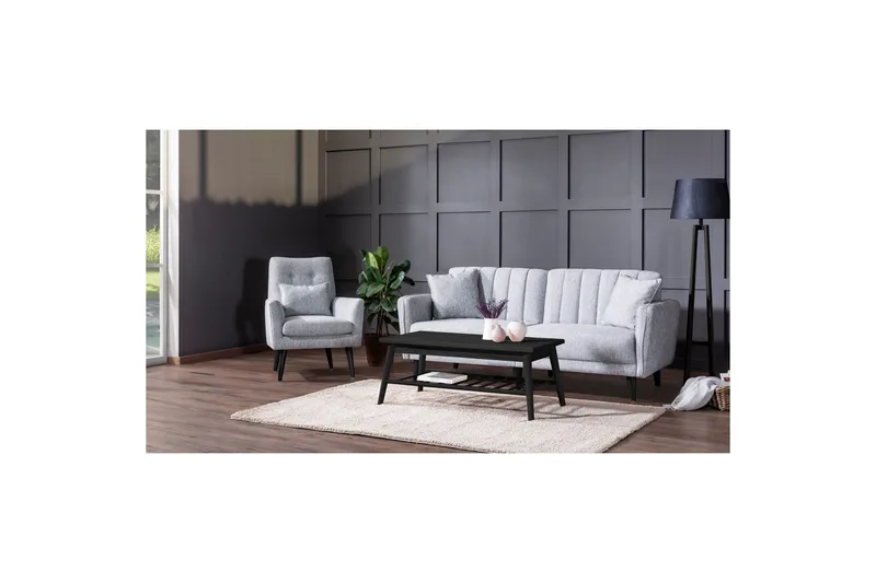 Arianda Soffgrupp - Grå - Möbler - Soffa - Soffgrupp