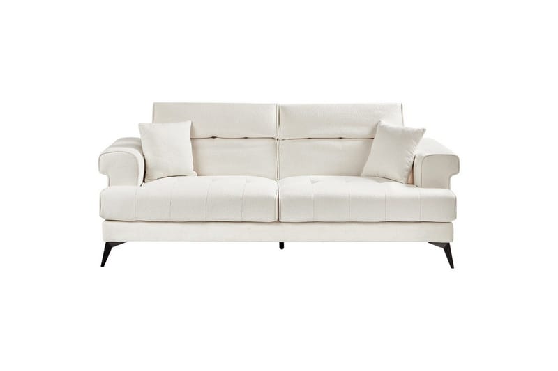 Soffgrupp Skive Vit/Svart - Vit/Svart - Möbler - Soffa - Soffgrupp