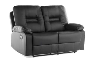 Soffgrupp 2-Sits+3-Sits+Fåtölj Bergen - Svart - Möbler - Soffa - Soffgrupp