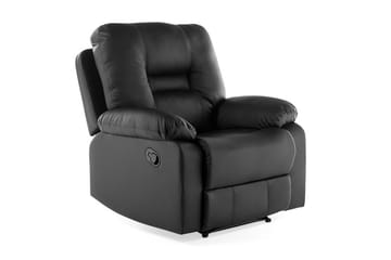 Soffgrupp 2-Sits+3-Sits+Fåtölj Bergen - Svart - Möbler - Soffa - Soffgrupp