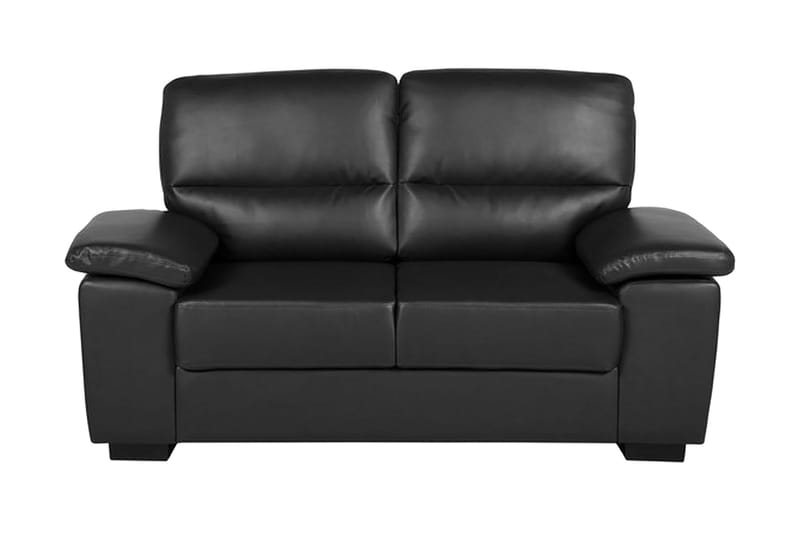 Soffgrupp 2-Sits+3-Sits Vogar - Svart - Möbler - Soffa - Soffgrupp