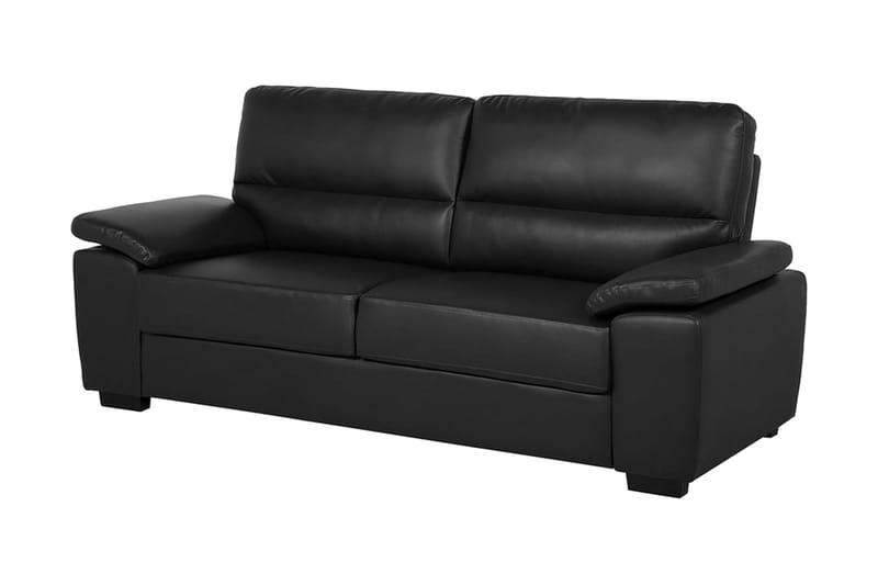 Soffgrupp 2-Sits+3-Sits Vogar - Svart - Möbler - Soffa - Soffgrupp