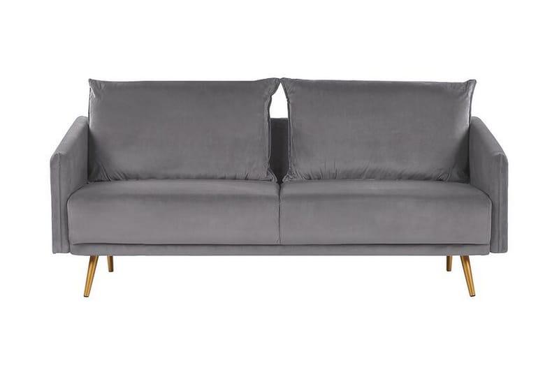 Soffgrupp Aarsby 2-sits + 3-sits - Sammet/Grå - Möbler - Soffa - Soffgrupp