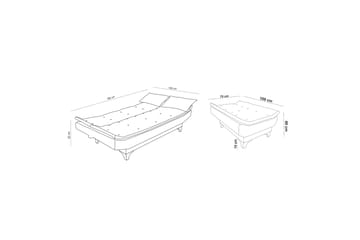 Soffgrupp Manderville - Mörkblå - Möbler - Soffa - Soffgrupp