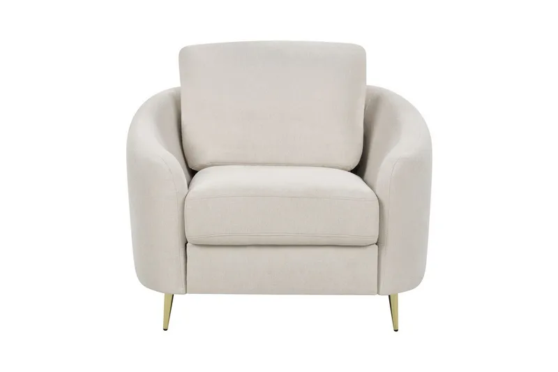 Soffgrupp Trosa Beige/guld - Beige/guld - Möbler - Soffa - Soffgrupp