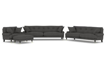 Soffgrupp Webber 3-sits+2-sits+Fåtölj+Fotpall