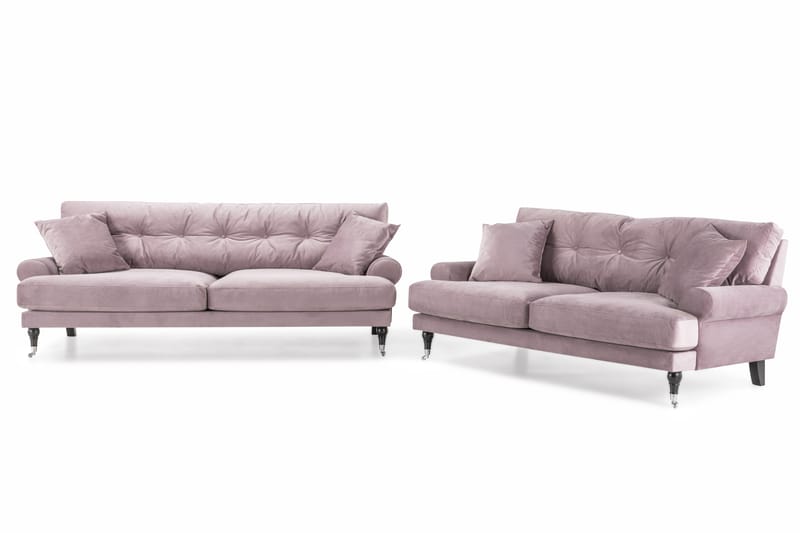 Soffgrupp Webber 3-sits+2-sits Sammet - Howard soffgrupp - Soffgrupp