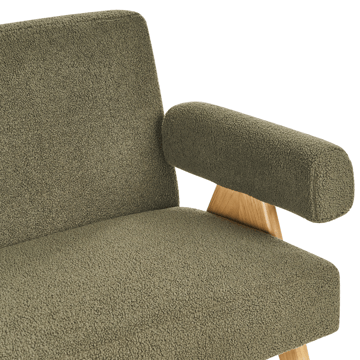 Soffgrupp Tamre - Olivgrön/Ljusbrun - Möbler - Soffa - Soffgrupp