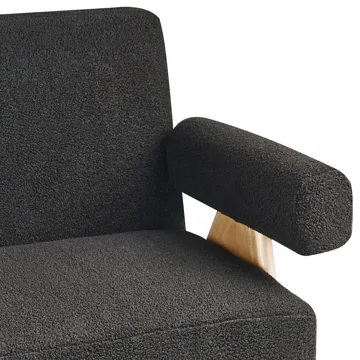 Soffgrupp Tamre - Svart/Ljusbrun - Möbler - Soffa - Soffgrupp