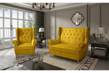 Tiny Soffgrupp - Gul - Möbler - Soffa - Soffgrupp - Howard soffgrupp