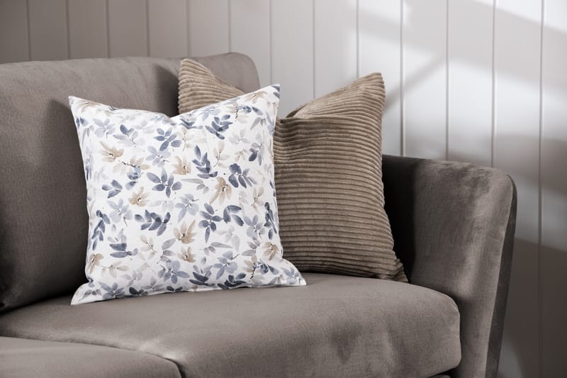 Trend Soffgrupp 2,5-sits+2-sits+Fåtölj+Fotpall Sammet - Brun - Möbler - Soffa - Soffgrupp