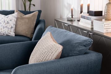 Trend Soffgrupp 3-sits + 2-sits Tygsoffa - Blå - Möbler - Soffa - Soffgrupp - Howard soffgrupp