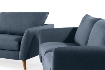 Trend Soffgrupp 3-sits + 2-sits Tygsoffa - Blå - Möbler - Soffa - Soffgrupp - Howard soffgrupp
