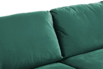Trend Soffgrupp 3-sits + 2-sits Sammetssoffa - Grön - Möbler - Soffa - Soffgrupp