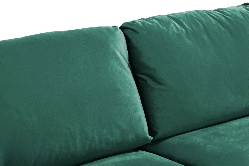 Trend Soffgrupp 3-sits + 2-sits Sammetssoffa - Grön - Möbler - Soffa - Soffgrupp
