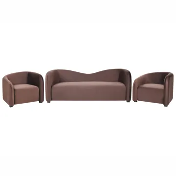 Soffgrupp Veltada - Mörkbrun - Möbler - Soffa - Soffgrupp