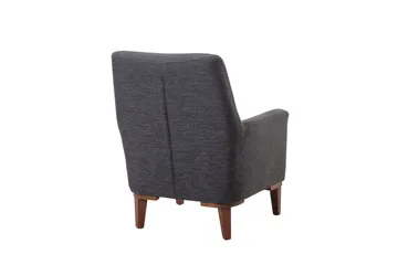 Wyong Soffgrupp 3-sits Soffa + Fåtölj - Antracit - Möbler - Soffa - Soffgrupp