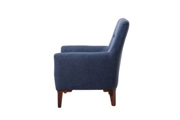 Wyong Soffgrupp 3-sits Soffa + Fåtölj - Mörkblå - Möbler - Soffa - Soffgrupp