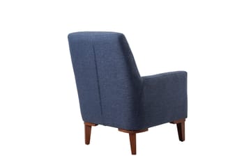 Wyong Soffgrupp 3-sits Soffa + Fåtölj - Mörkblå - Möbler - Soffa - Soffgrupp